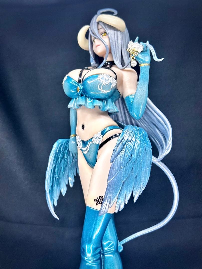 榛*中様 オーバーロード アルベド フィギュア リペイント リメイク