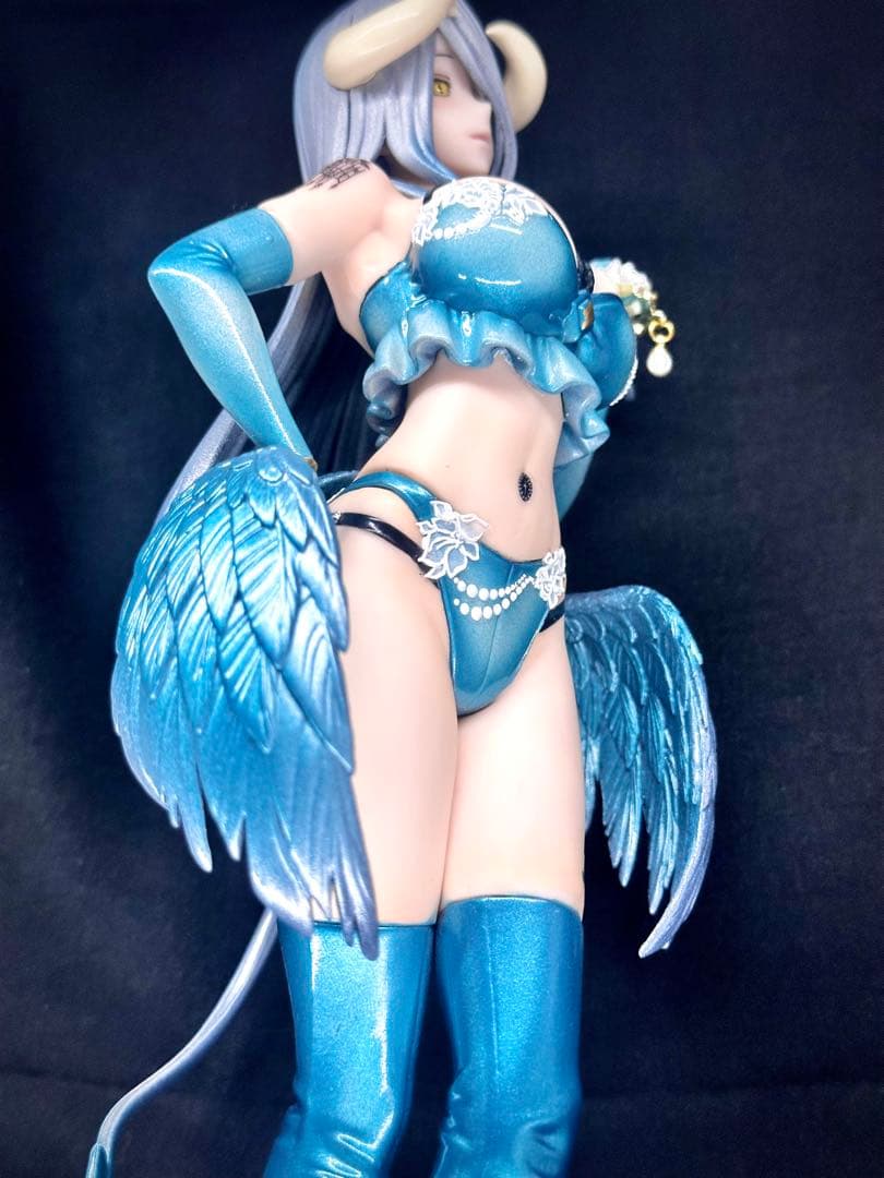 榛*中様 オーバーロード アルベド フィギュア リペイント リメイク