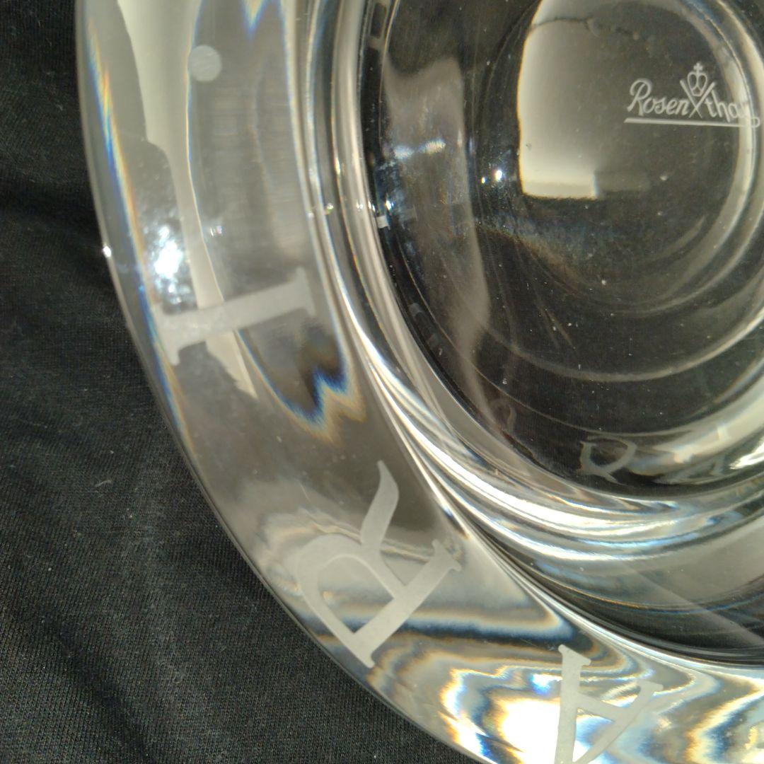 ブルガリクリスタル灰皿　小物入れ　未使用品