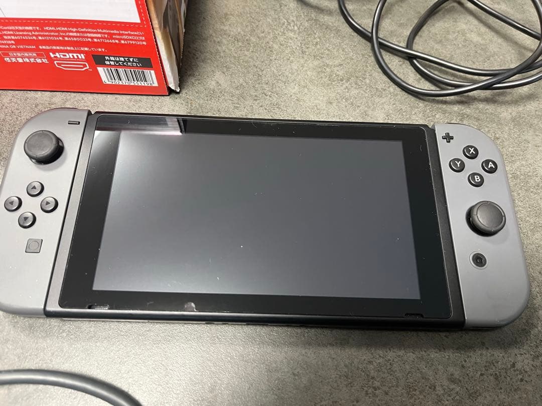 Switch Nintendo Switch Joy-Con L R グレー …