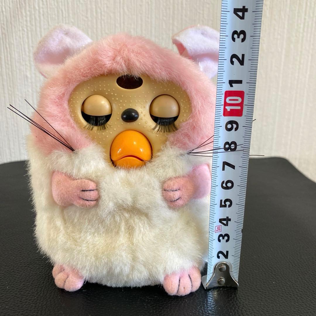 レア希少⭐️トンクリtonkuriファービーピンク白papara Furby昭和