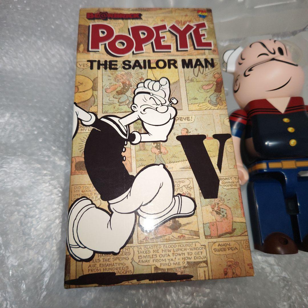 ベアブリック　ポパイ　400％　DRX　NAVY　BE@RBRICK