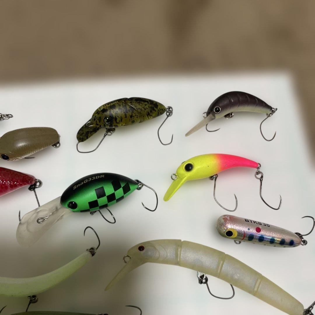 エリアトラウトルアー21個セット　さかさニョロ　ハイドラム　GJ ミッツ　トレモ