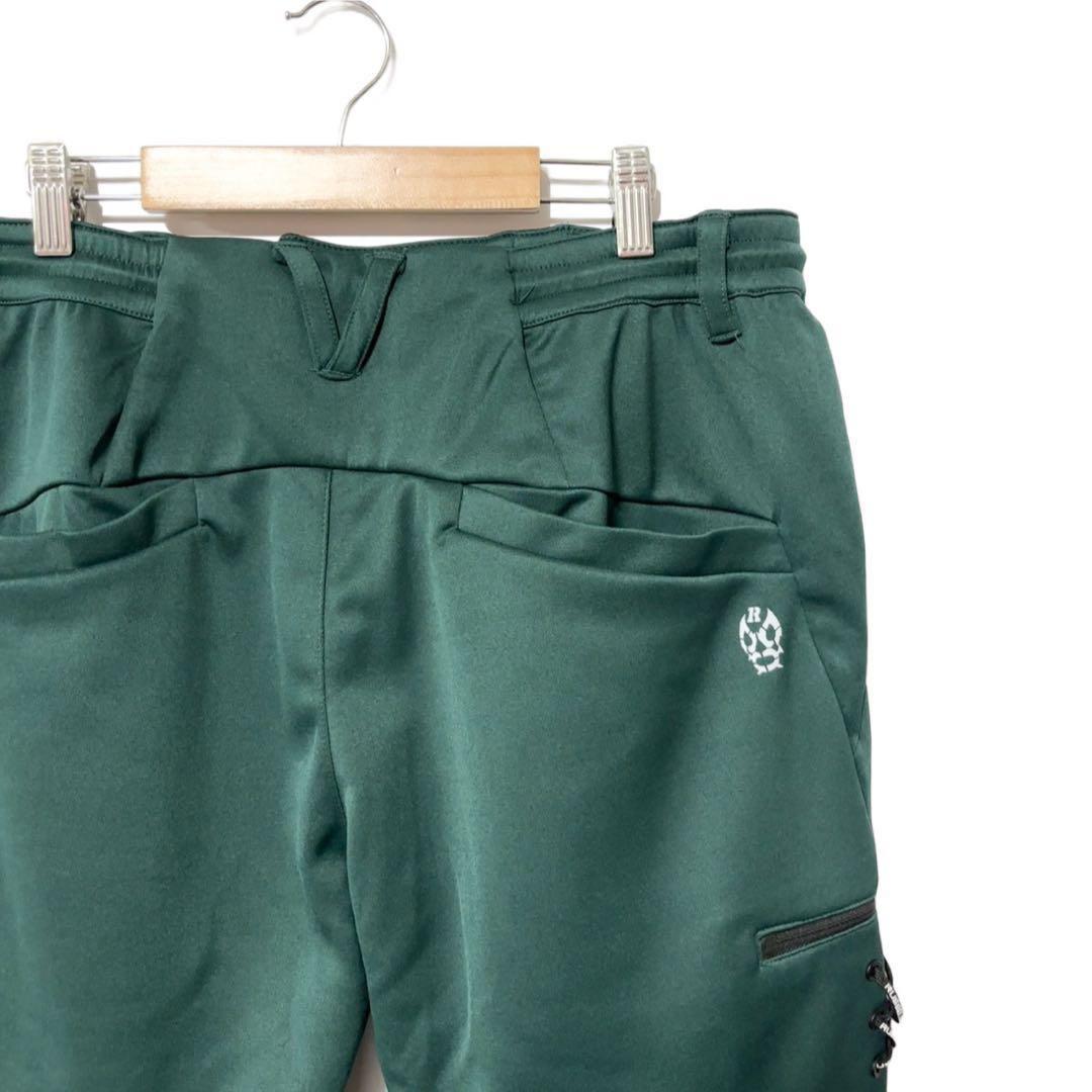 ラッセルノ ゴルフ RSG ロゴ ロング ジョガーパンツ フォレストグリーン 6