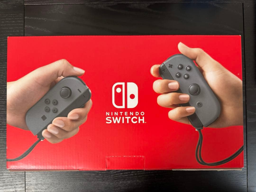 美品 Nintendo Switch 本体 グレー 2019年8月発売モデル