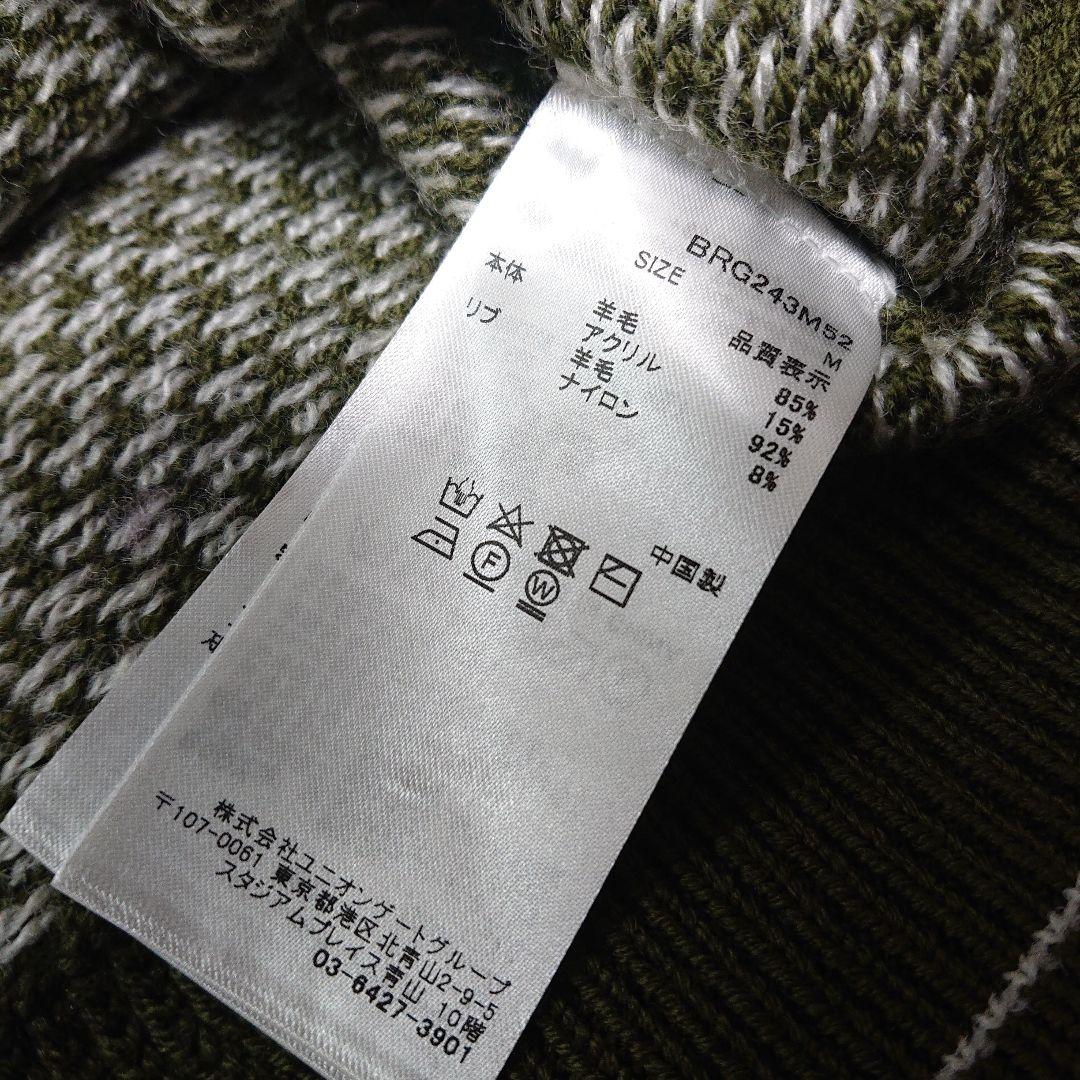 BRIEFING GOLF ブリーフィングゴルフ メンズウェア　セーターオリーブ