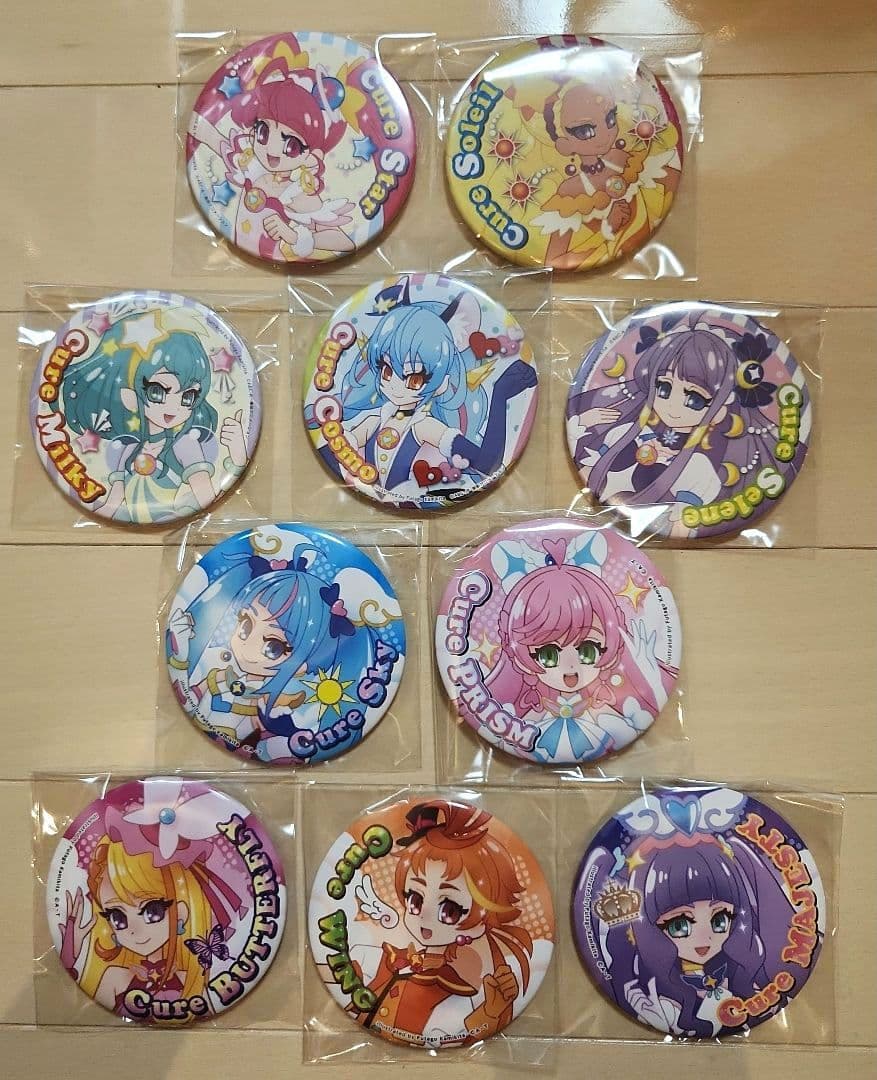 プリキュア 上北ふたご 缶バッジ 82種類セット
