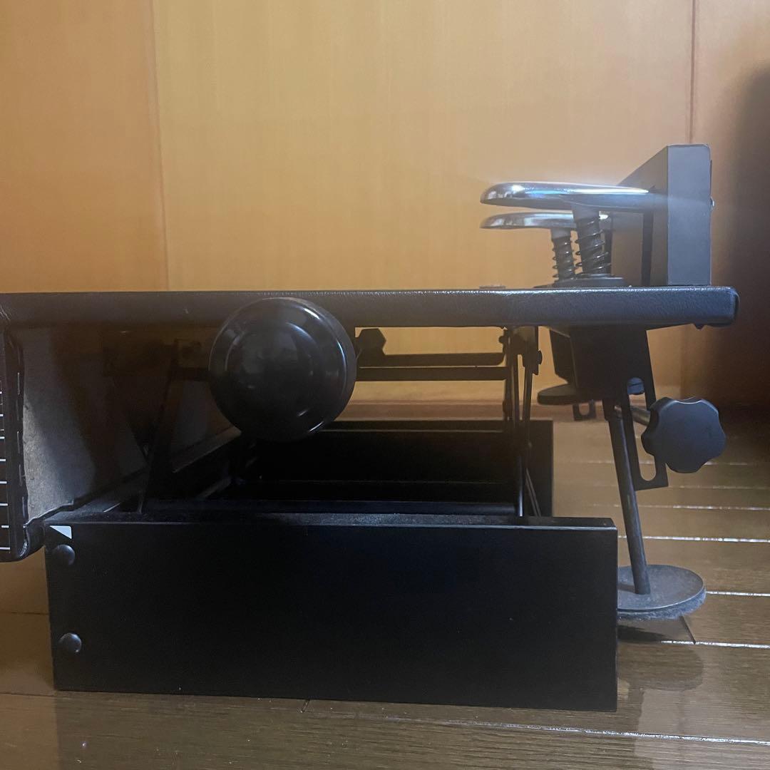 ピアノ　補助ペダル　甲南　KP-DX 黒　無段階ネジ式昇降　コンクール　発表会