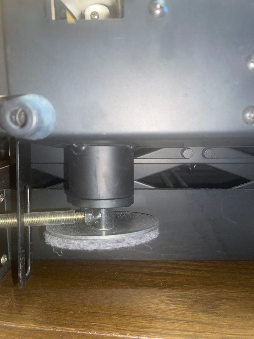 ピアノ　補助ペダル　甲南　KP-DX 黒　無段階ネジ式昇降　コンクール　発表会