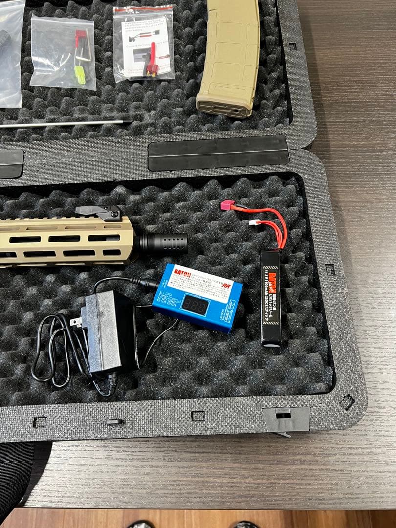 ダブルイーグル製電動エアガン ハニーバジャー　電子トリガー　電動ガン