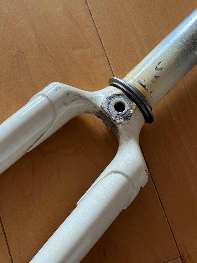700Cクロモリロードバイク•フロントフォーク