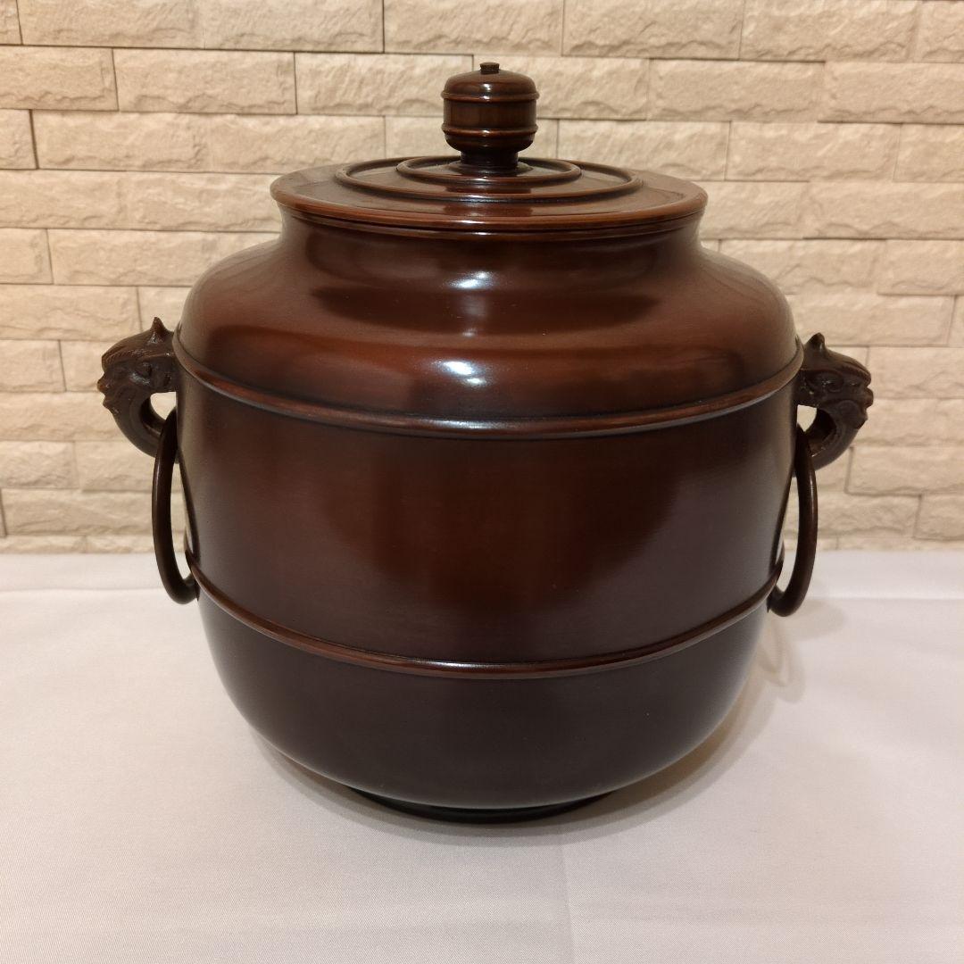 皆具　鋳銅　「圭司」造