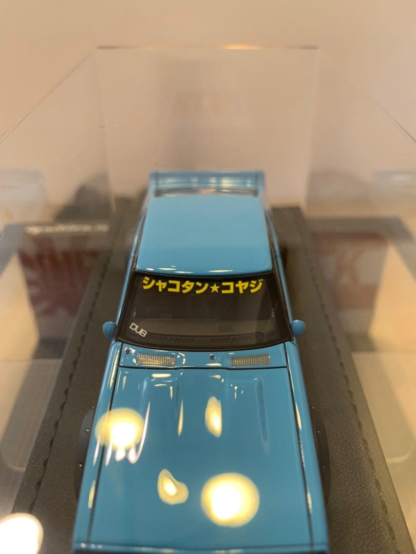 イグニッションモデル　1/43 限定 LB-WORKS ケンメリ ブルー