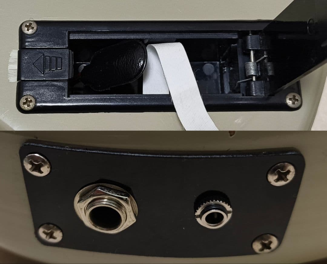 【美品】ZO-3 グレー アンプ内蔵ミニギター 専用ソフトケース付