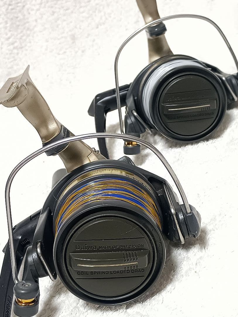 ダイワエンブレムS4500T遠投カゴ釣り専用リール！まとめて2台