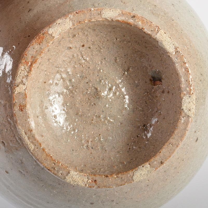 茶道具　旺祥寺窯　槇啓州造　茶碗　銘一喝　紫野　橘宗義（了庵）識箱　C　6363