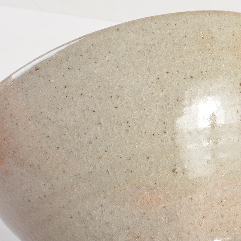 茶道具　旺祥寺窯　槇啓州造　茶碗　銘一喝　紫野　橘宗義（了庵）識箱　C　6363