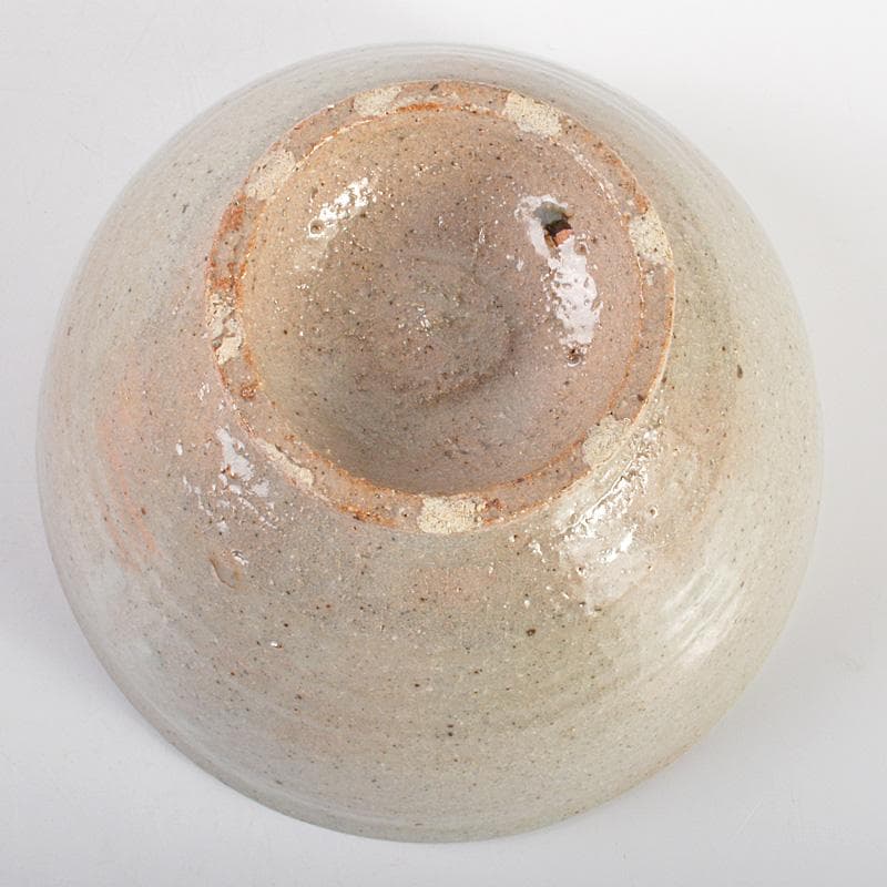 茶道具　旺祥寺窯　槇啓州造　茶碗　銘一喝　紫野　橘宗義（了庵）識箱　C　6363