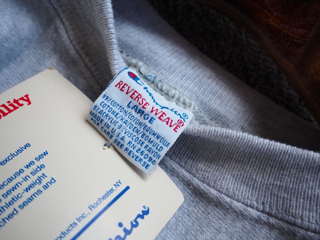 記念グッズ NOS 90s Champion Reverse Weave NFL sweat