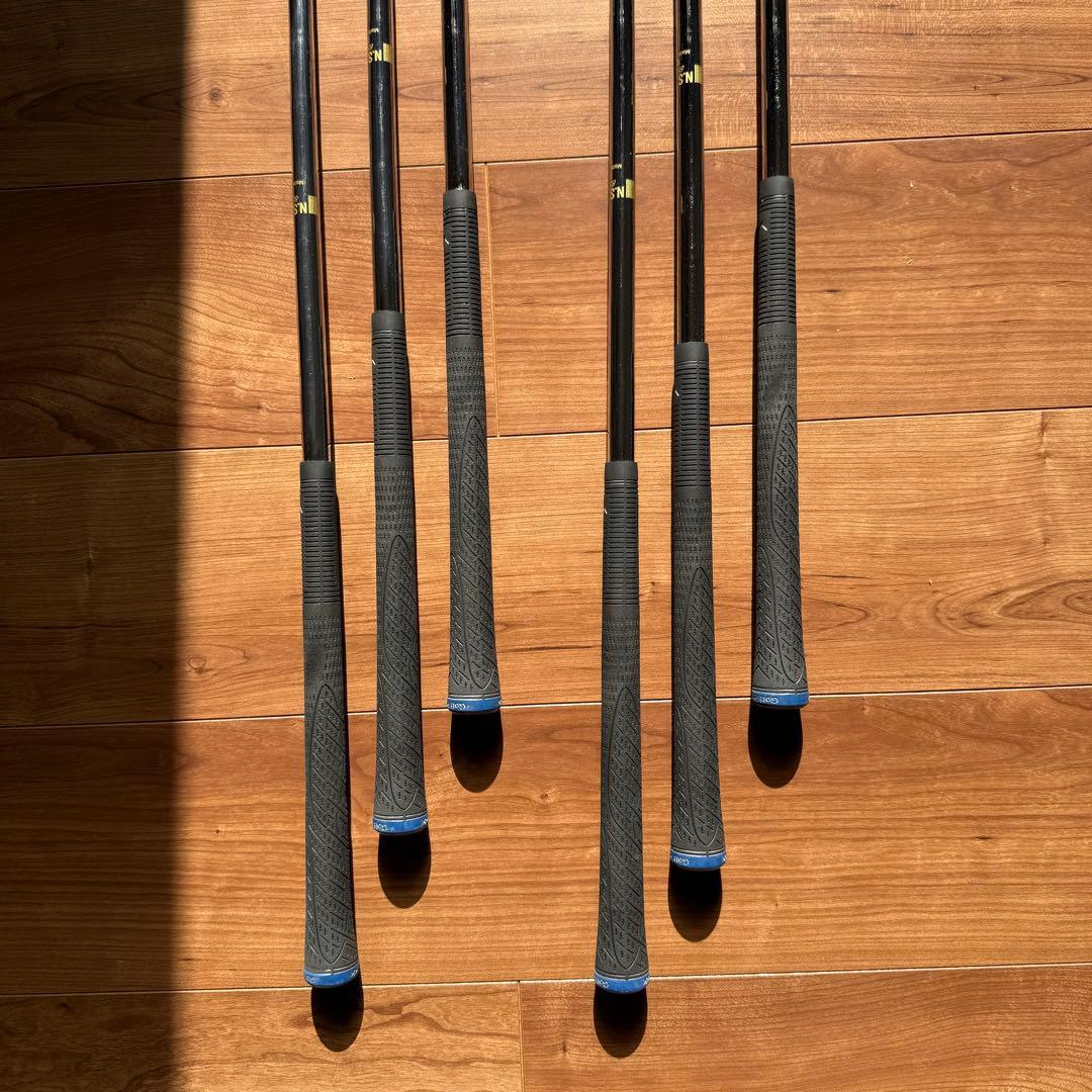 【レフティ】キャロウェイ スチールヘッドXR NS850GH R アイアン6本