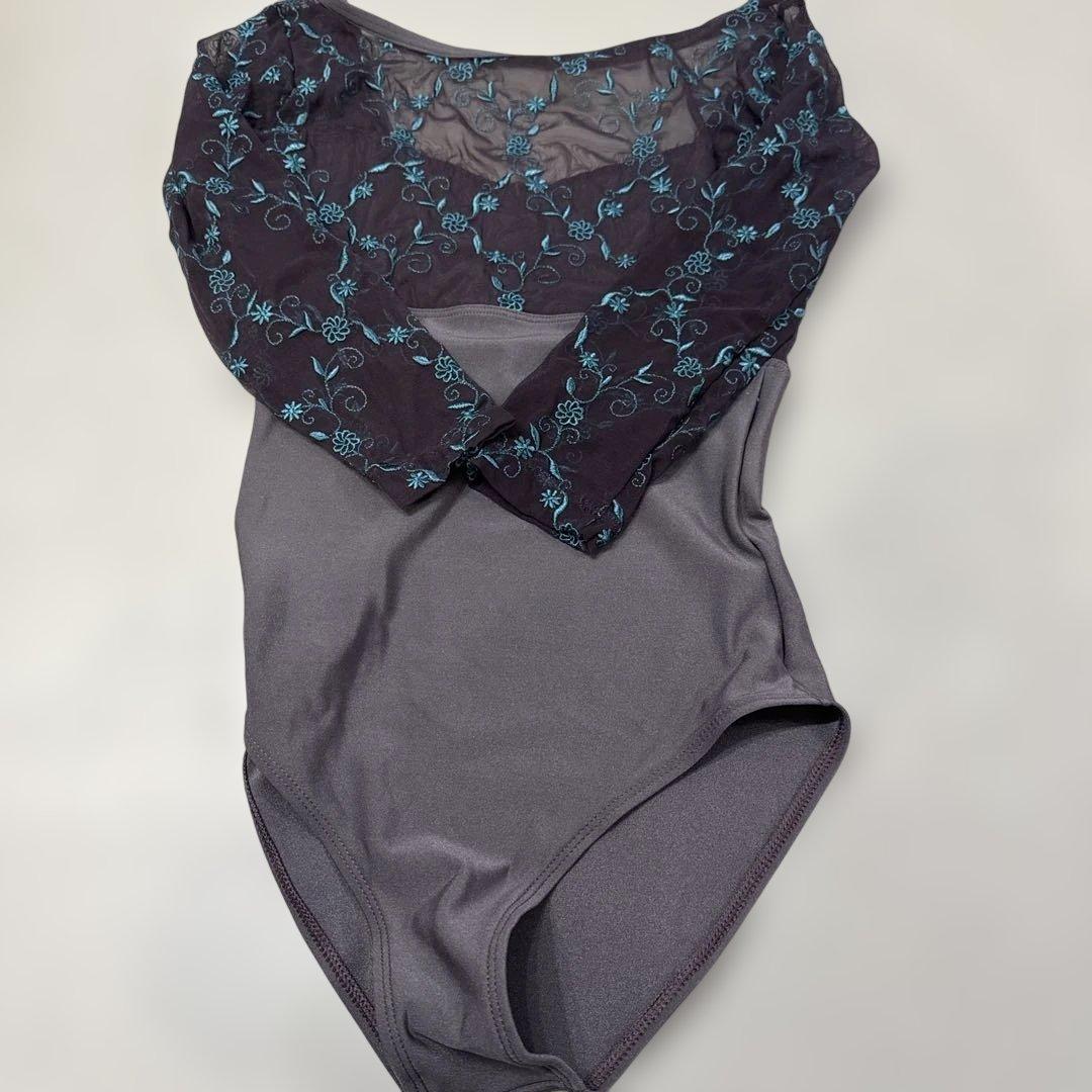 新品未使用　デラロミラノレオタード Magnete グレー レオタード