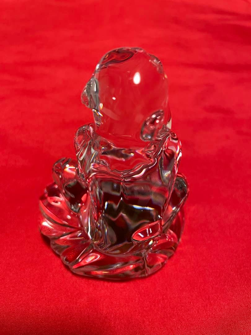 バカラ 置物 干支 猿 申 さる 十二支 Baccarat 置物 インテリア