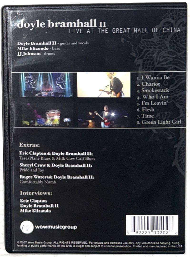 Doyle Bramhall Ⅱ /LIVE AT THE GREAT WALL