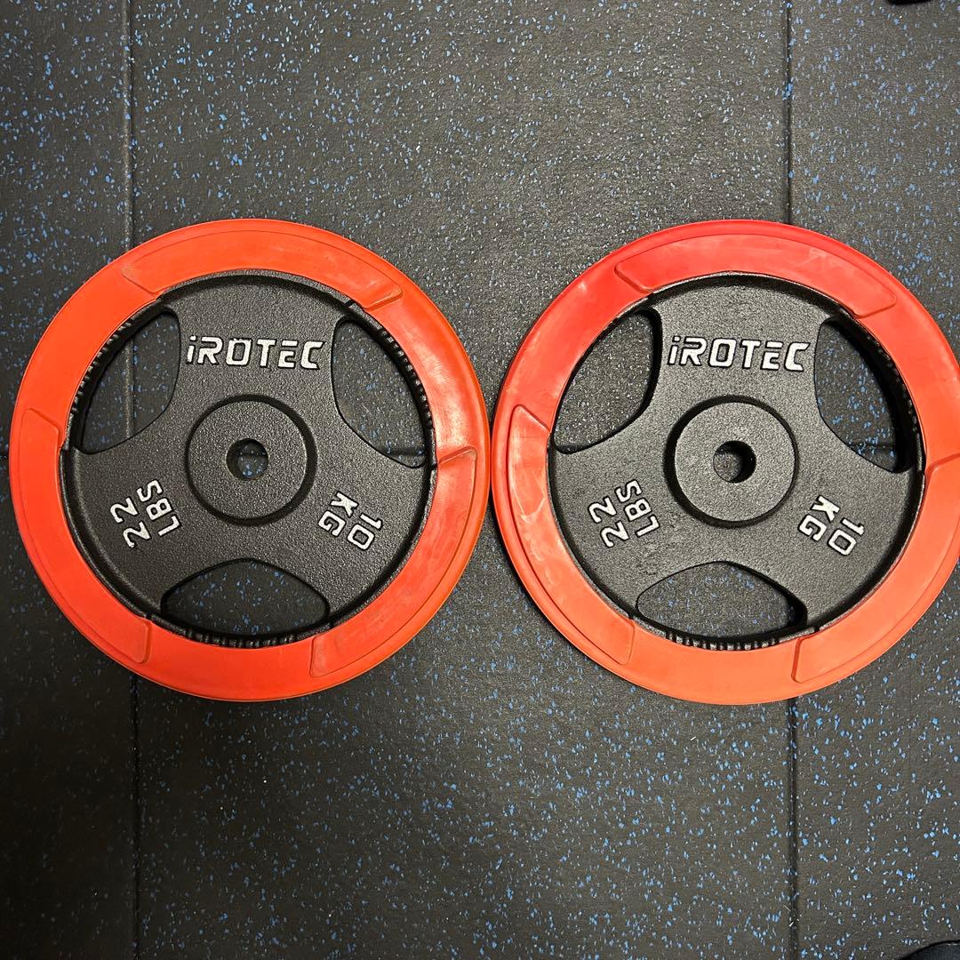 iROTEC アイロテック マルチパワーラック ベンチ バーベル80kgセット