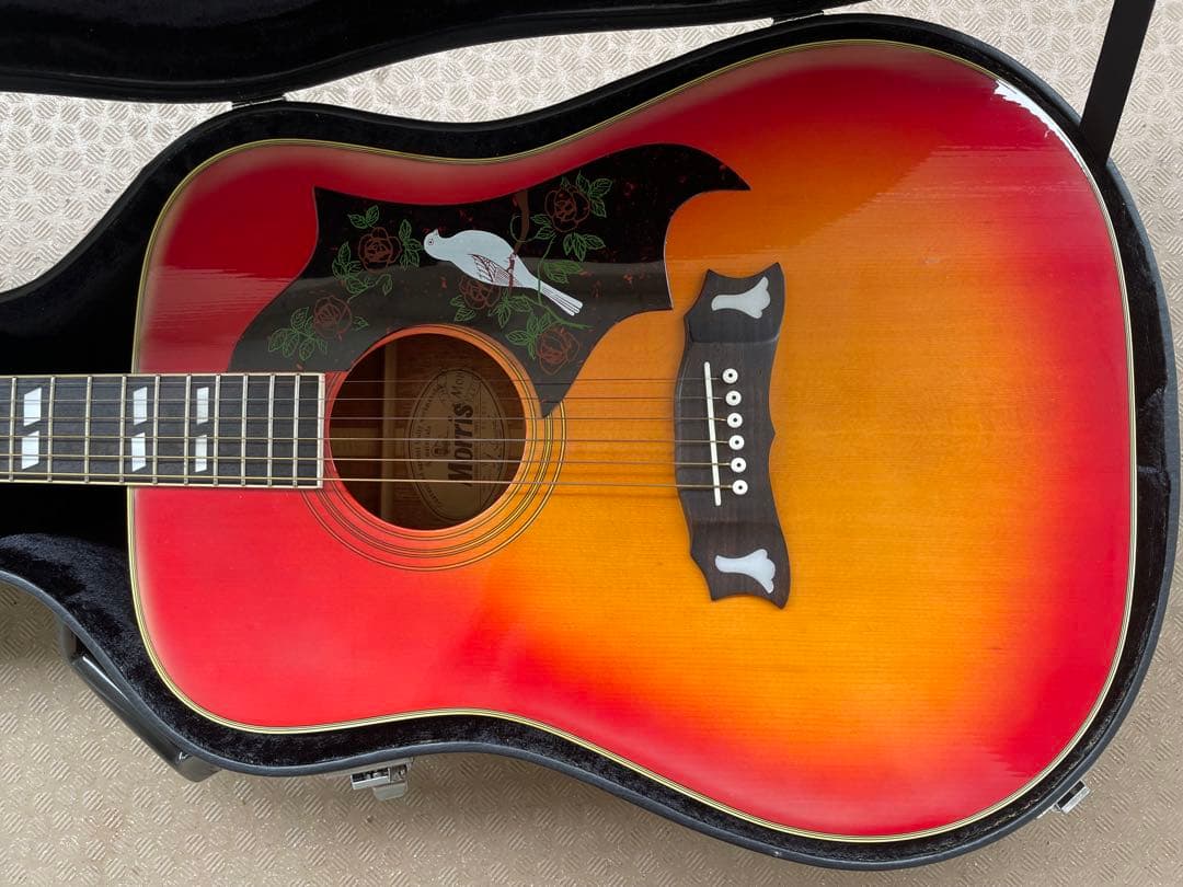 Morris. Gibson Dove、1980年代美品ハードケース付き