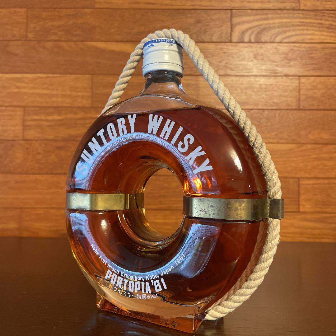 サントリ―ウイスキー ポートピア\"81 記念 ブイボトル