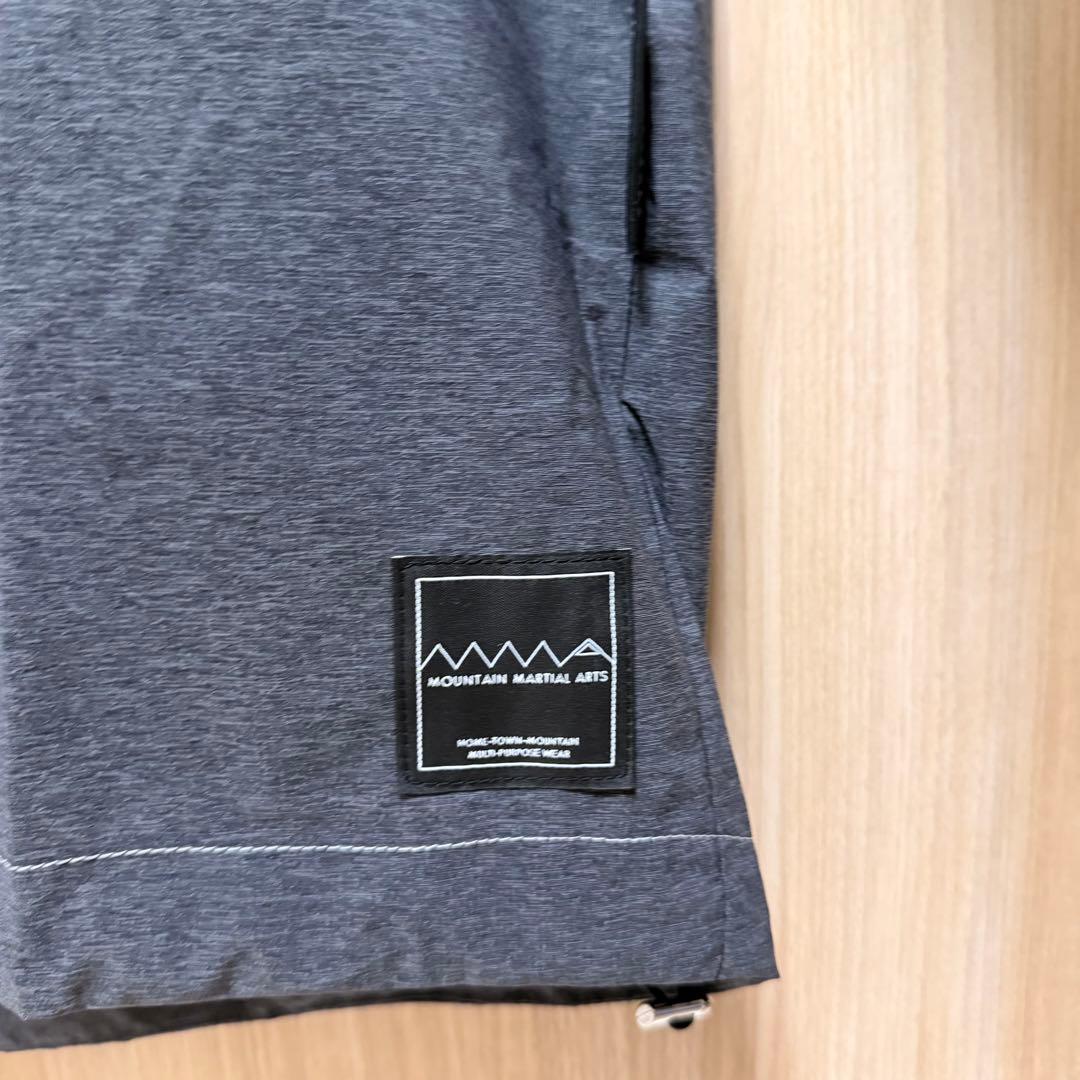 MMA PERTEX Packable Wind Shell チャコール　M