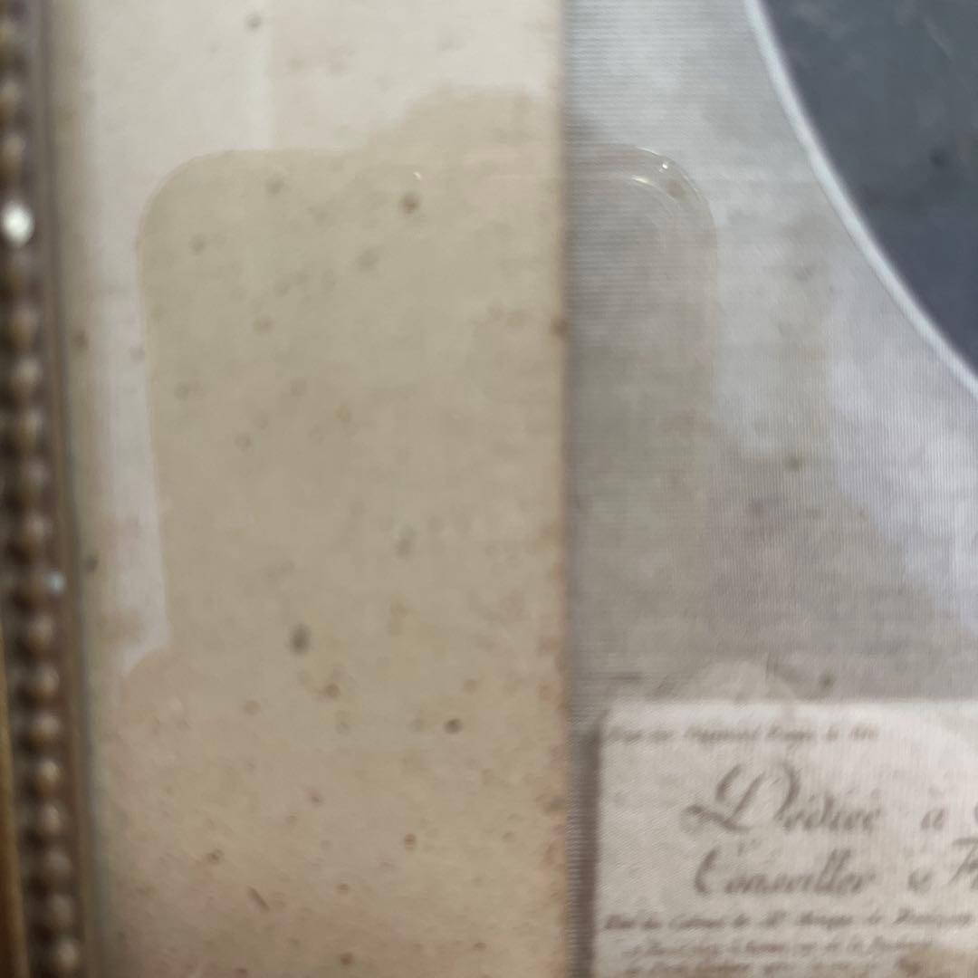 LA BONNE MERE & L'AMOUR アンティーク額縁　2点セット