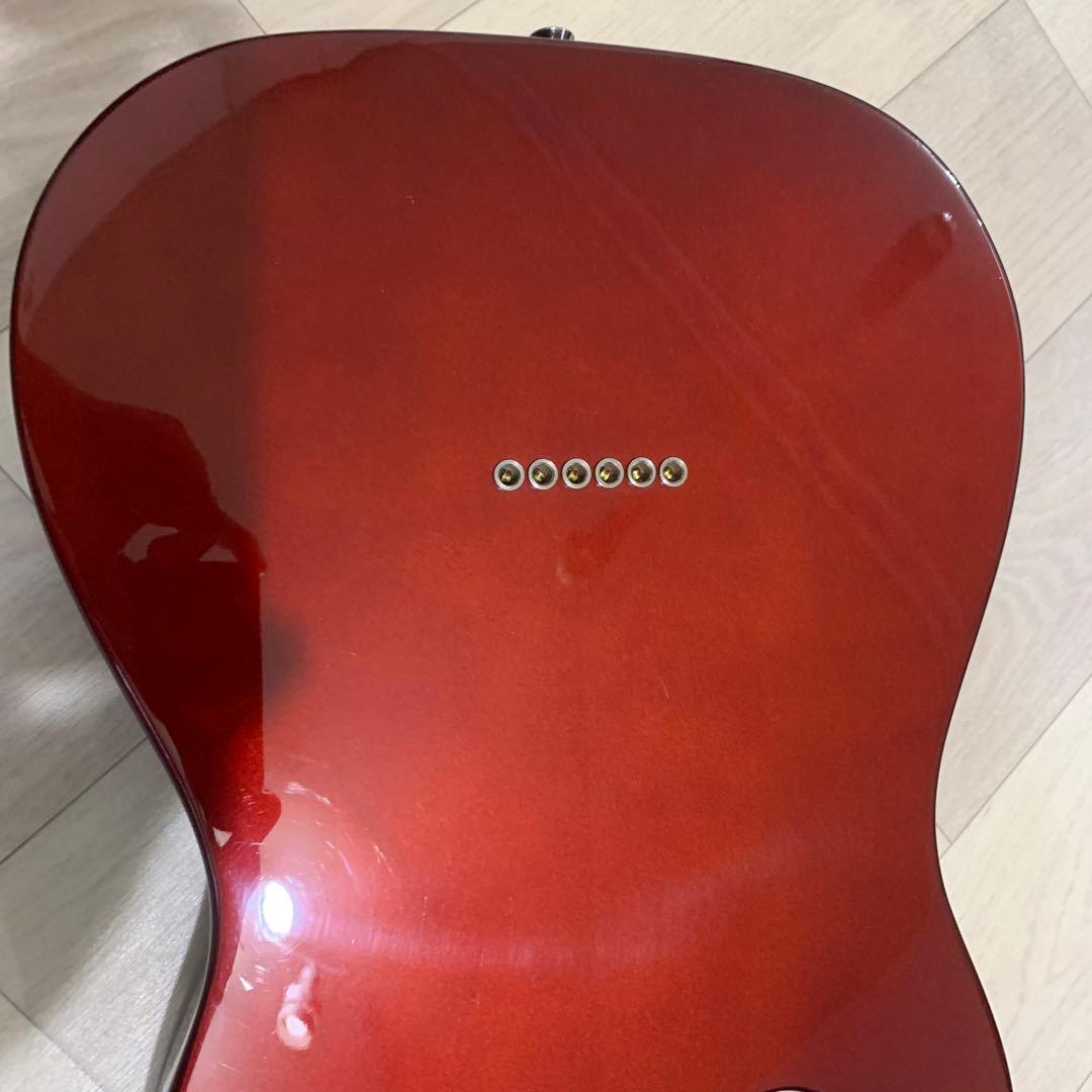 Fender USA テレキャスタースタンダード　赤　ハードケース付