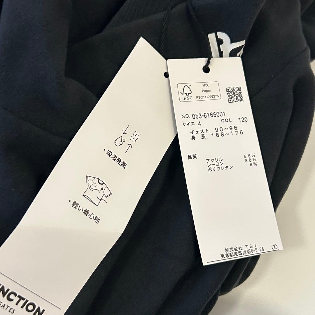 PEARLY GATES ソリストヒート長袖ハイネックカットソー　　メンズ