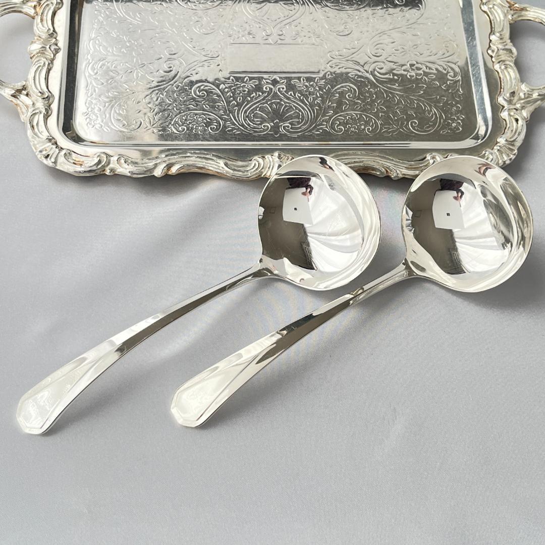 【ARTHUR PRICE】 アールデコのグレービーレードル 2本 ケース