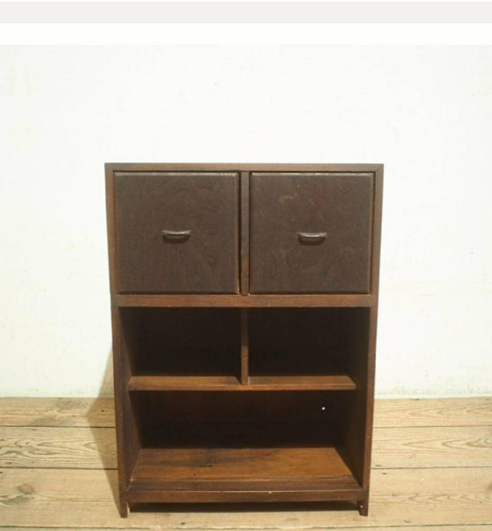 1052 ヴィンテージ　収納棚　飾り棚　ラック　ケース　古家具　古道具　レトロ