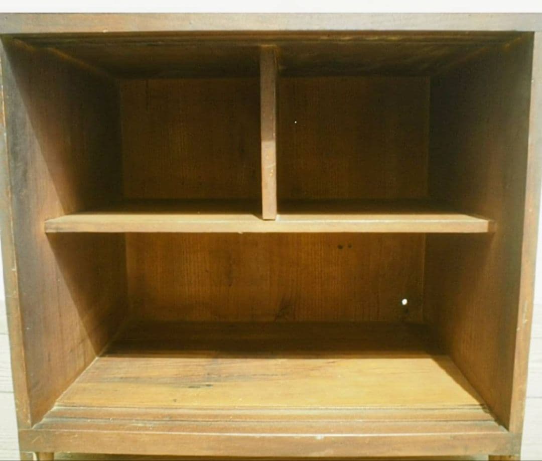 1052 ヴィンテージ　収納棚　飾り棚　ラック　ケース　古家具　古道具　レトロ