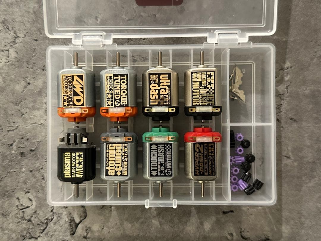 ミニ四駆 モーターセット 片軸