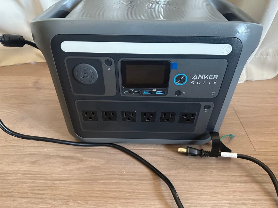 ANKER SOLIX ポータブル電源【地震対策】【防災グッズ】参考価格12万円