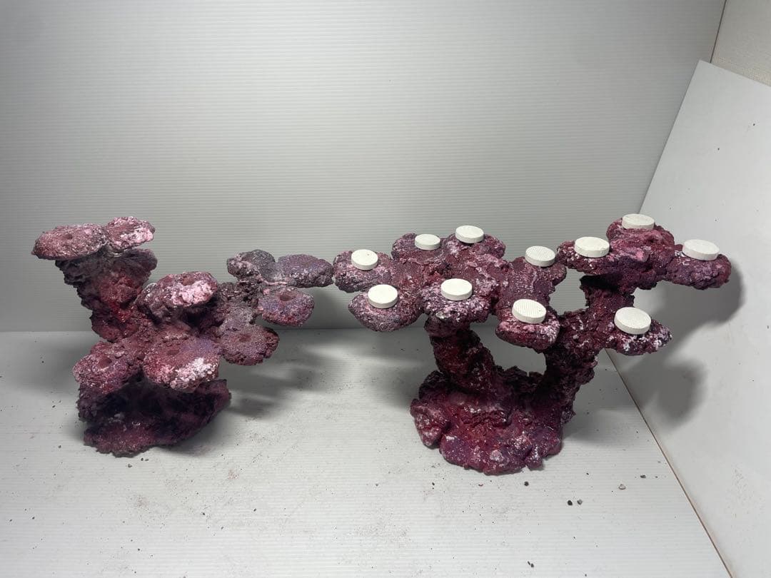 【送料無料】人工ライブロック　PHR36／11穴加工　アク抜き済み安心塗料使用