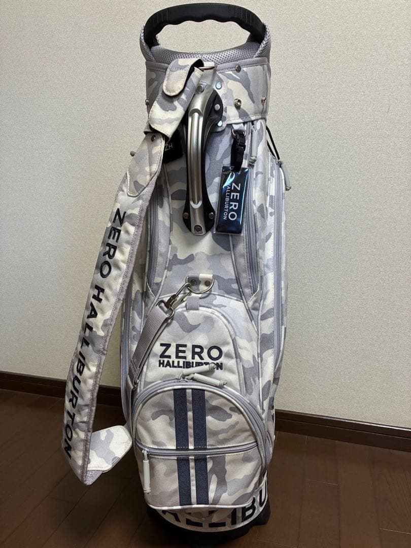 ZERO HALLIBURTON カモフラージュ キャディバッグ　美品