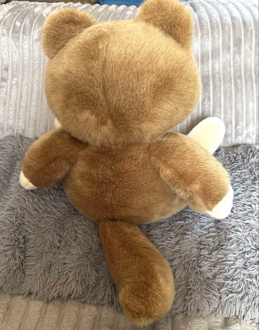 ぬいぐるみの三英　たぬき　BIGぬいぐるみ　レトロ ぽぽたの秘密