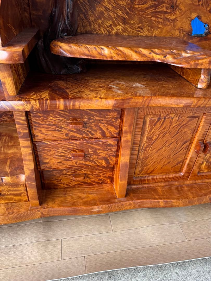 希少　飾り棚 茶棚 サイドボード リビングボード 茶箪笥