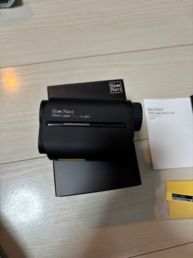 ShotNavi Voice Laser Red Leoゴルフ用距離計