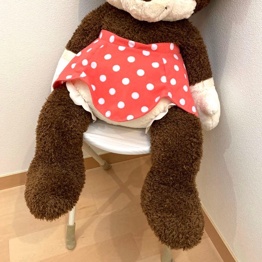 非売品 特大 ミニークチュール ぬいぐるみ ミニーマウス ミッキー ディズニー