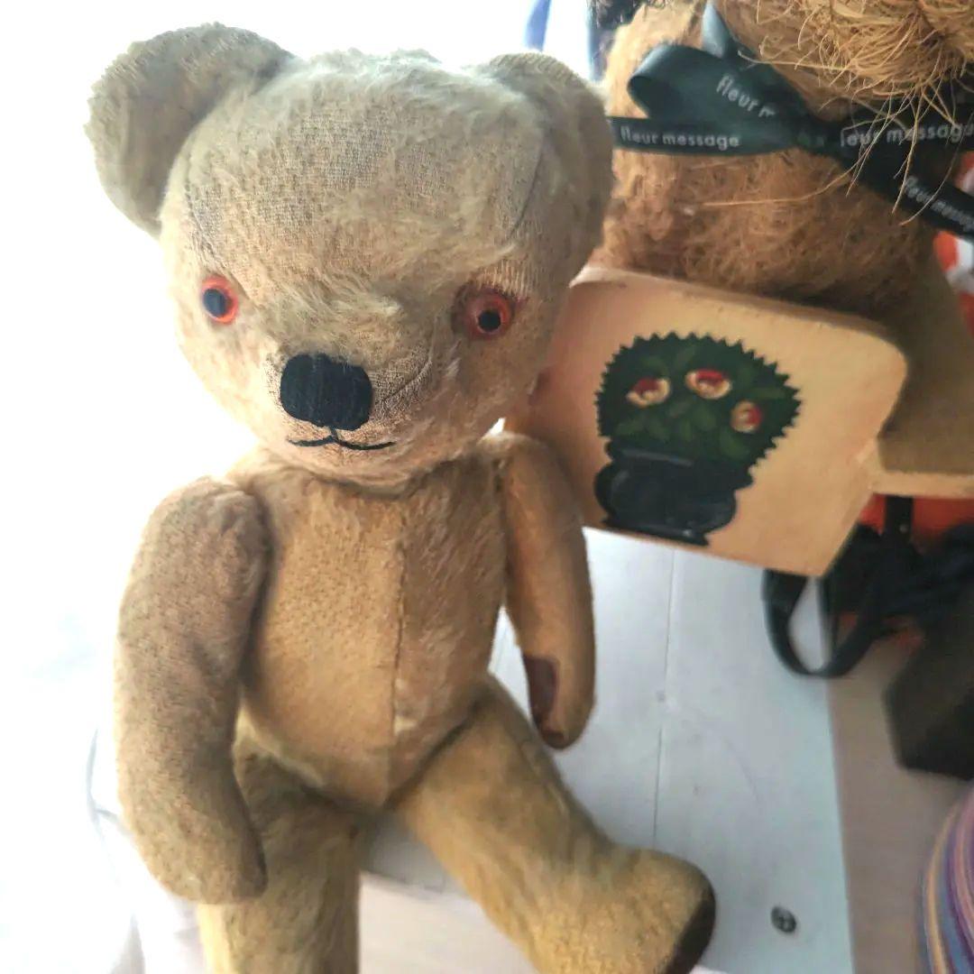 お薦めの品❀お買い得❤お顔自慢！アンティーク　テディ　鳴き笛　ジョイント