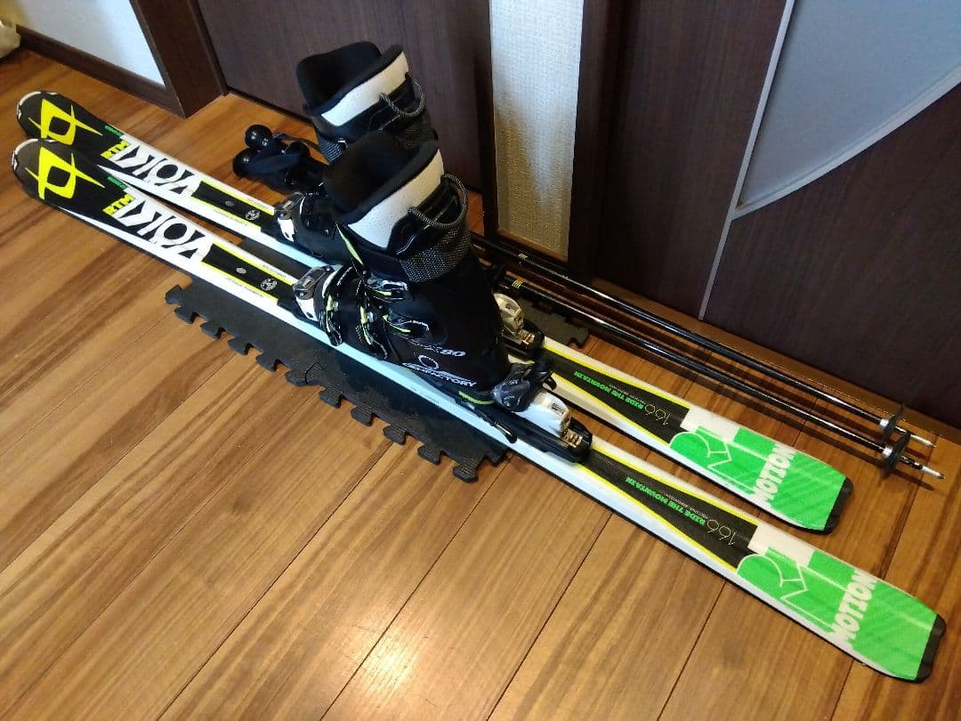 【ハイエンド】VOLKL/学生・メンズ用/スキーセット/メンテ・WAX済み✔