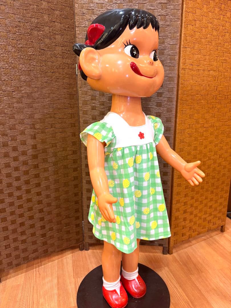 不二家 店頭ペコちゃん 店頭用ペコちゃん 等身大ペコちゃん