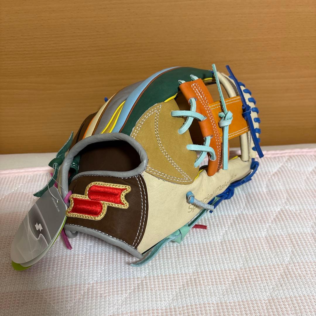 SSK 端材グラブ軟式内野手用　Special make up