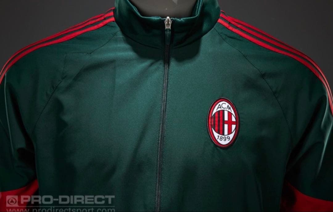 アディダス ACミラン O トレーニング プレゼンテーション　スーツ　上下セット